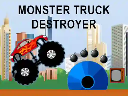 Игра Monster truck destroyer онлайн