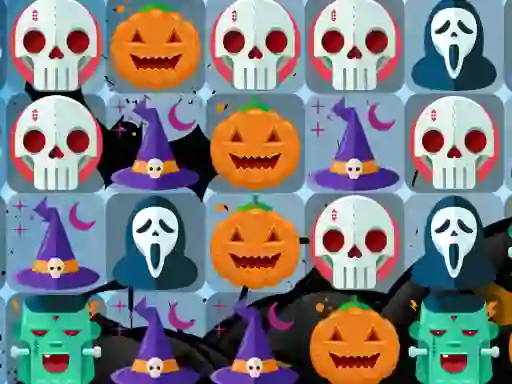 Игра Scary Halloween Match 3 онлайн