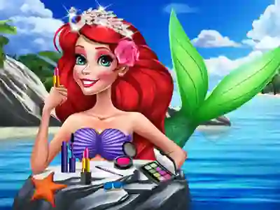 Игра Princesses: summer makeup онлайн