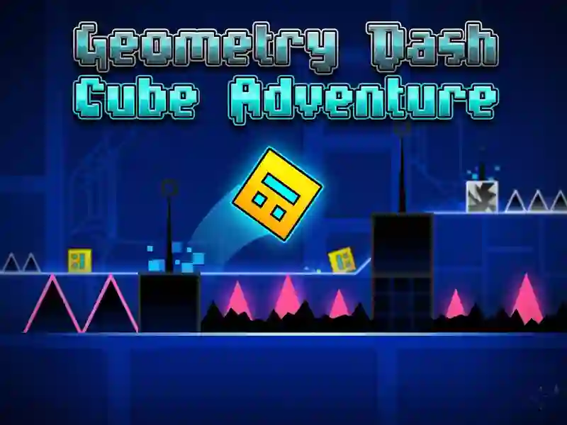 Игра Geometry Dash Cube Adventure онлайн