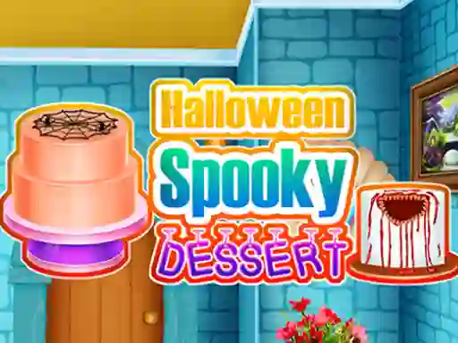 Игра Halloween Spooky Dessert онлайн