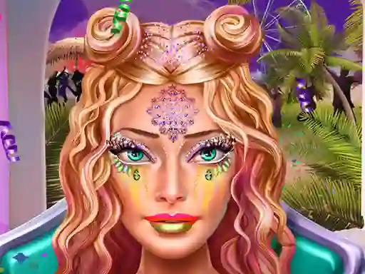 Игра Ellie Coachella Makeup онлайн