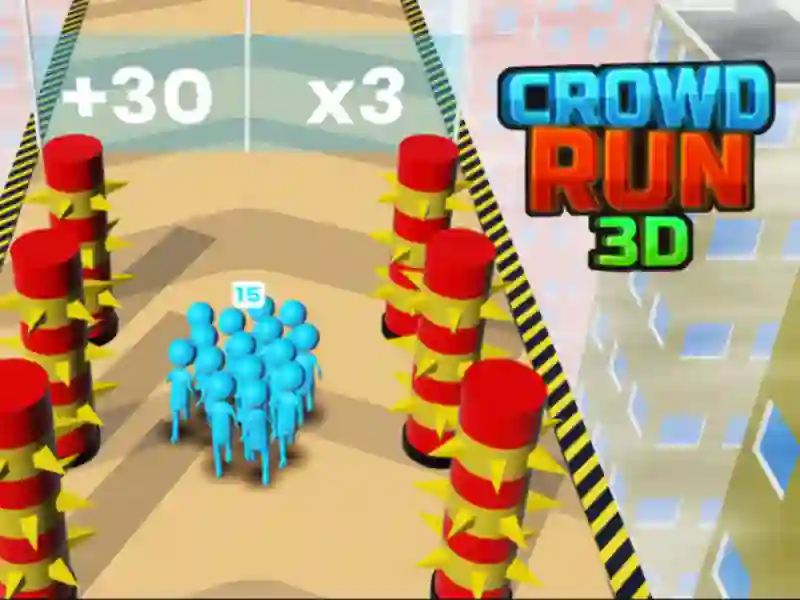 Игра Crowd Run 3D онлайн