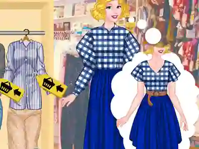 Игра Princesses Thrift Shop Challenge онлайн