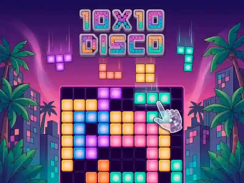 Игра 10x10 Disco онлайн