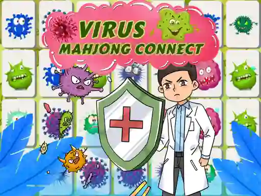 Игра Virus Mahjong Connection онлайн