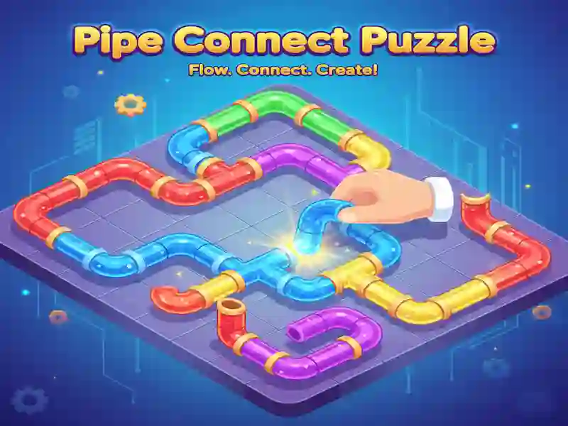 Игра Pipe Connect Puzzle онлайн