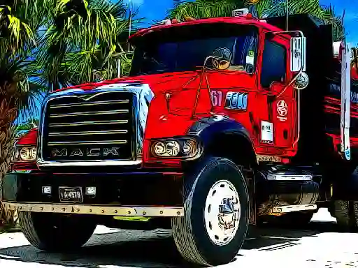Игра American Trucks Jigsaw онлайн