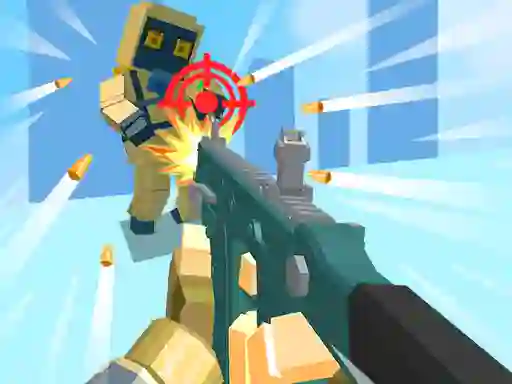Игра Blockapolypse Zombie Shooter онлайн