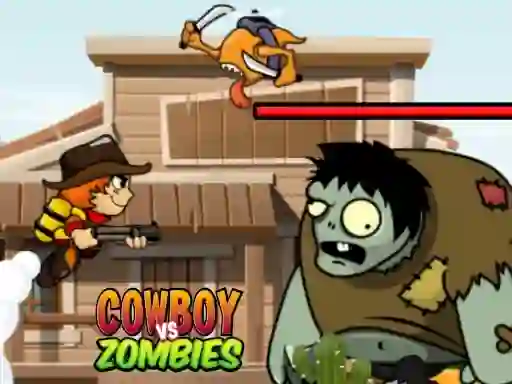 Игра Cowboy vs Zombies онлайн