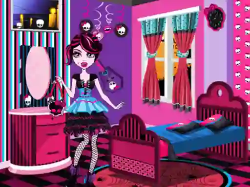 Игра Monster Doll Room Decoration онлайн