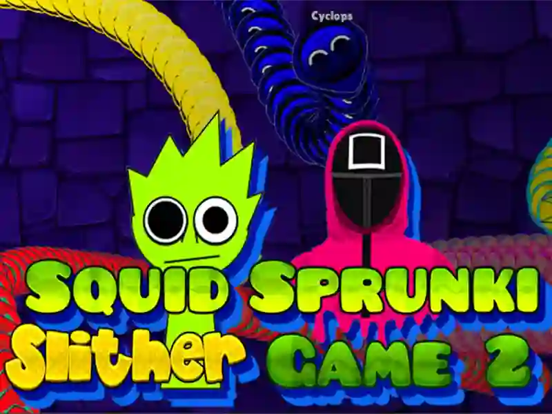 Игра Squid Sprunki Slither Game 2 онлайн