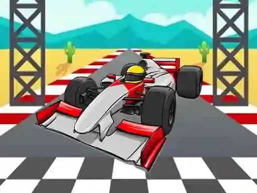 Игра Formula Jigsaw онлайн