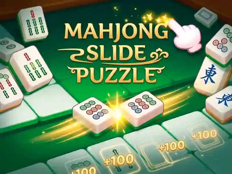 Игра Mahjong Slide Puzzle онлайн