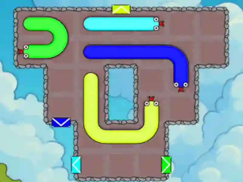 Игра Slither Escape онлайн
