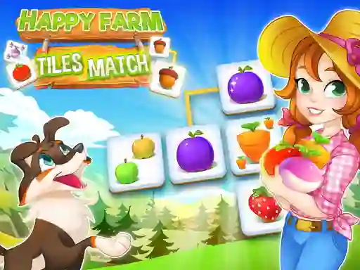 Игра Happy Farm Tiles Match онлайн