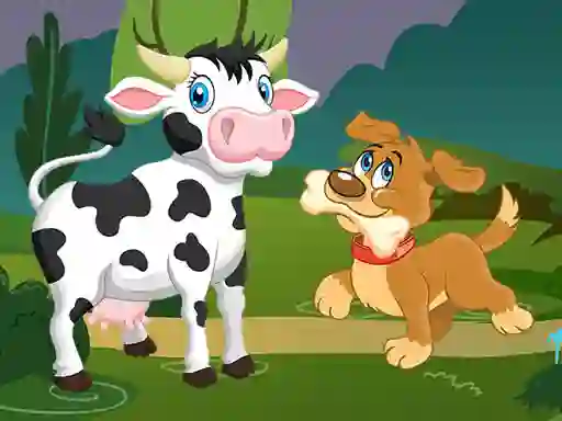Игра Domestic Animals Memory онлайн