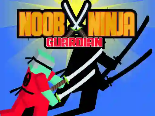 Игра Noob Ninja Guardian онлайн