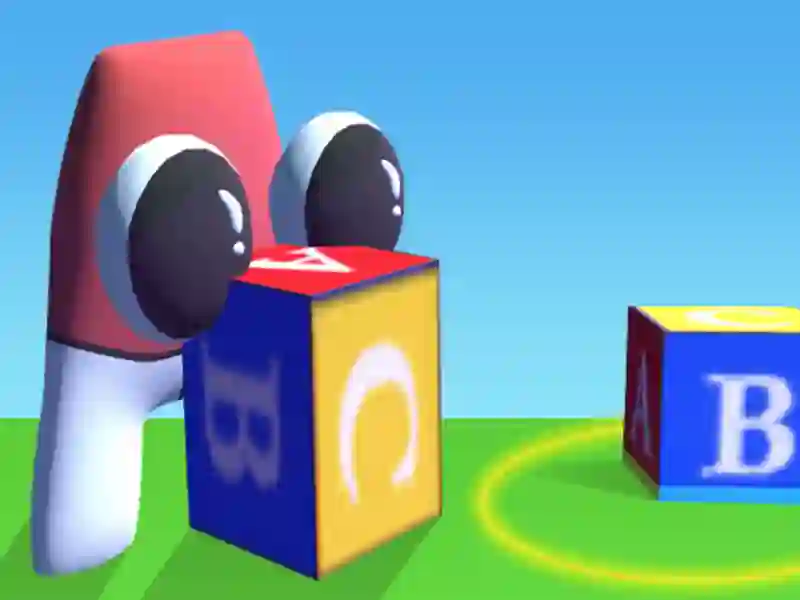 Игра Alphabet: Room Maze 3D онлайн