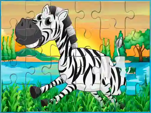 Игра Happy Animals Jigsaw онлайн