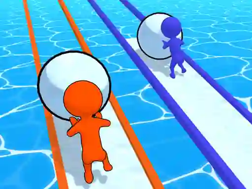 Игра Snowball Racing онлайн