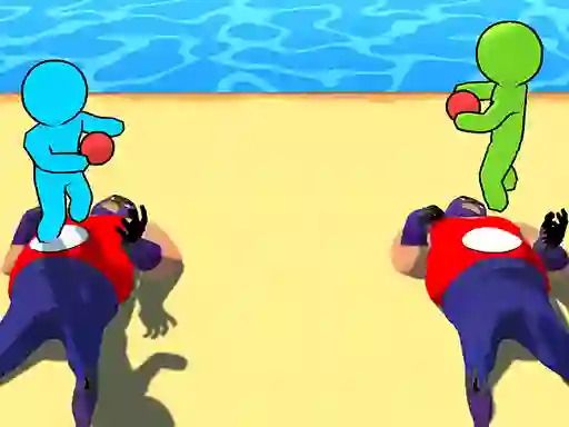 Игра Dodge Ball Jump онлайн
