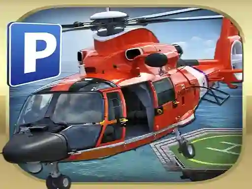 Игра Helicopter Parking & Racing Simulator онлайн