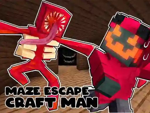 Игра Maze Escape: Craft Man онлайн