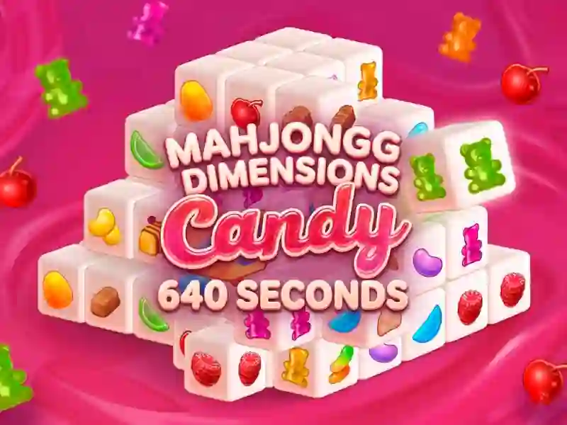 Игра Mahjongg Dimensions Candy 640 seconds онлайн