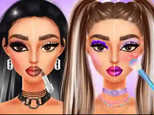 Игра Makeup Trends: Then And Now онлайн