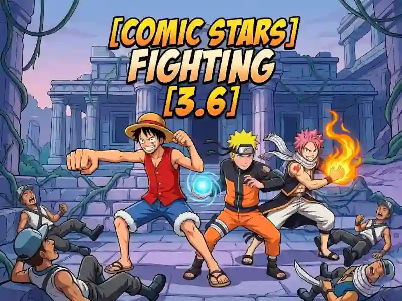 Игра Comic Stars Fighting 3.6 онлайн