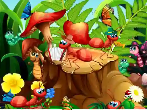 Игра Hidden Objects Insects онлайн