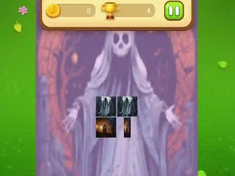 Игра Ghost Memory Match онлайн