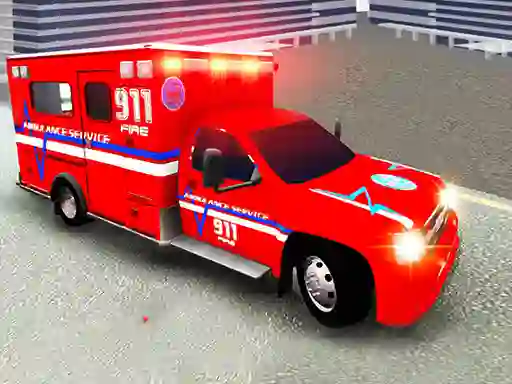 Игра City Ambulance Driving онлайн