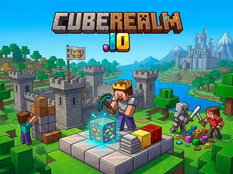 Игра CubeRealm.io онлайн