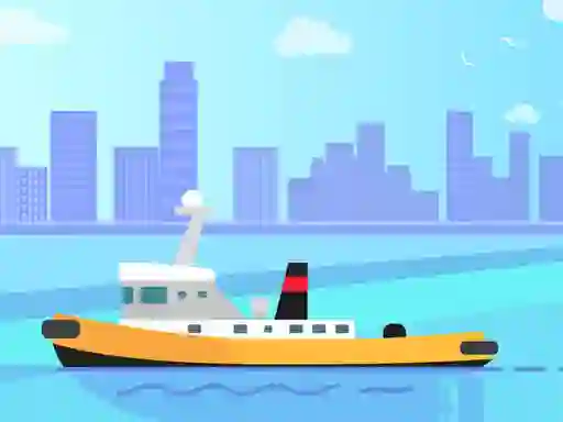Игра Big Boats Coloring онлайн