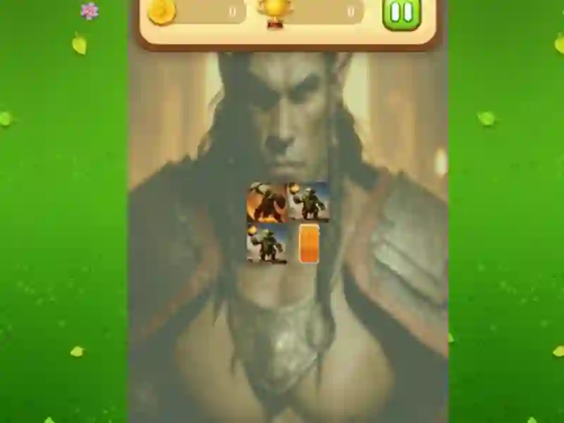 Игра Orc Memory Match онлайн