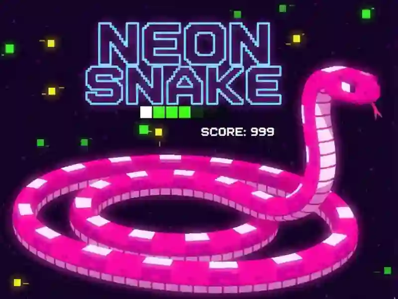 Игра Neon Snake онлайн