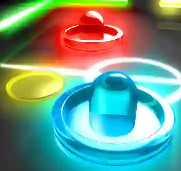 Игра Neon Hockey онлайн