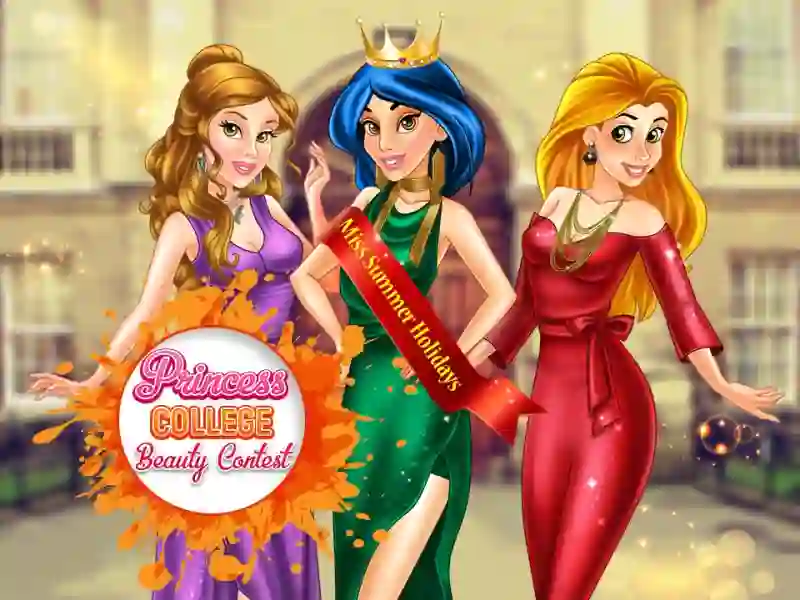 Игра Princess College Beauty Contest онлайн