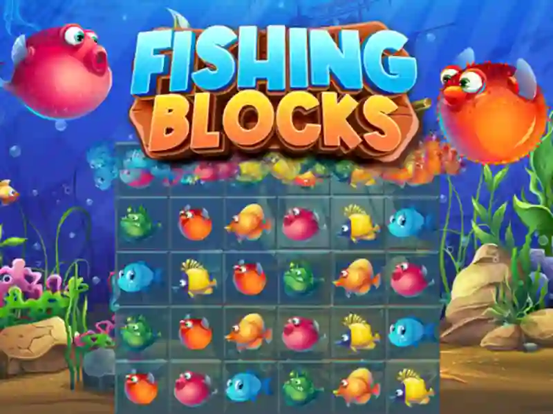 Игра Fishing Blocks онлайн