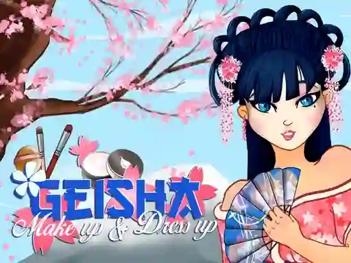 Игра Geisha make up and dress up онлайн