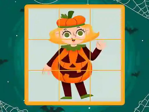 Игра Halloween Puzzles онлайн
