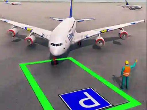 Игра Air Plane Parking 3d онлайн