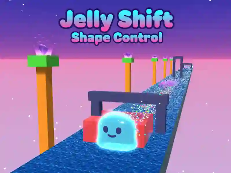 Игра Jelly Shift Shape Control онлайн