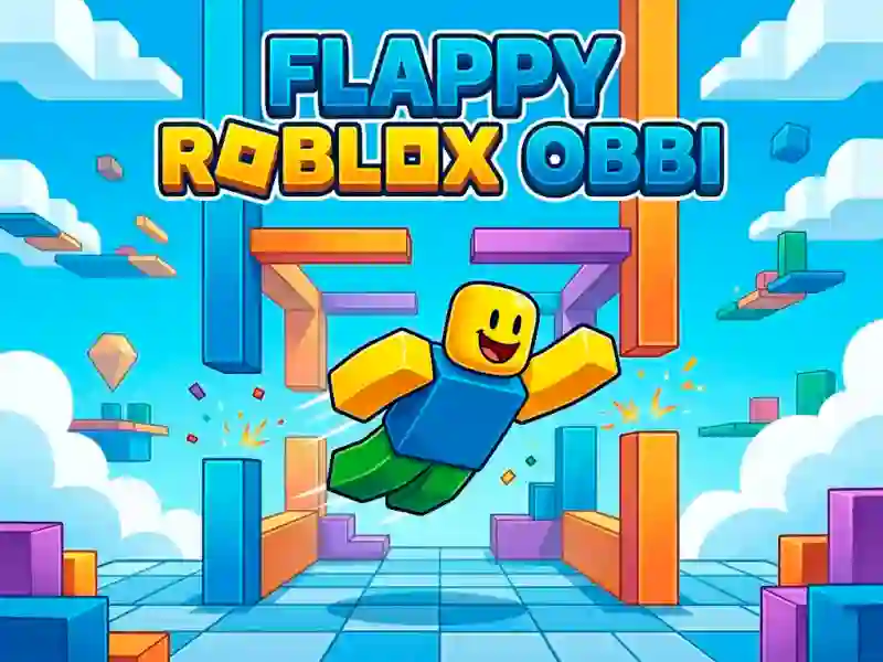 Игра Flappy Roblox Obbi онлайн