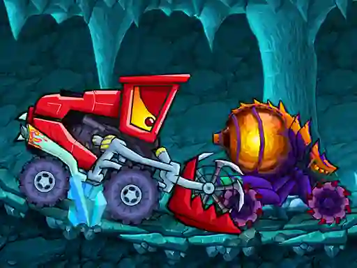 Игра Car Eats Car Dungeon Adventure онлайн