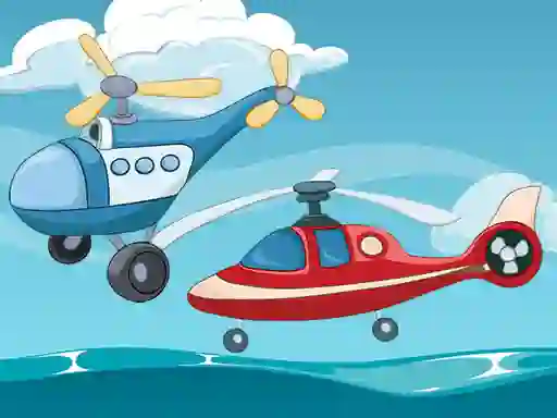Игра Funny Helicopter Memory онлайн