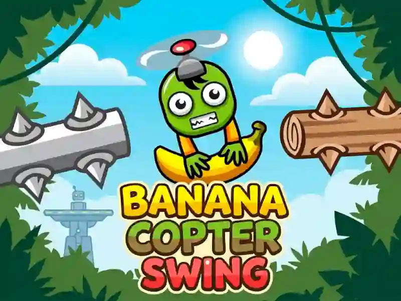 Игра Banana Copter Swing онлайн