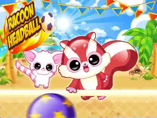 Игра Racoon Headball онлайн
